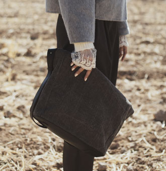 کیف زنانه پارچه مشکی